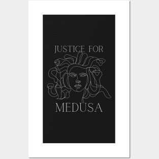 JUSTICE FOR MEDUSA Posters and Art